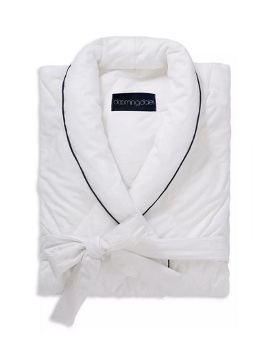 Down alternative bath robe - my,